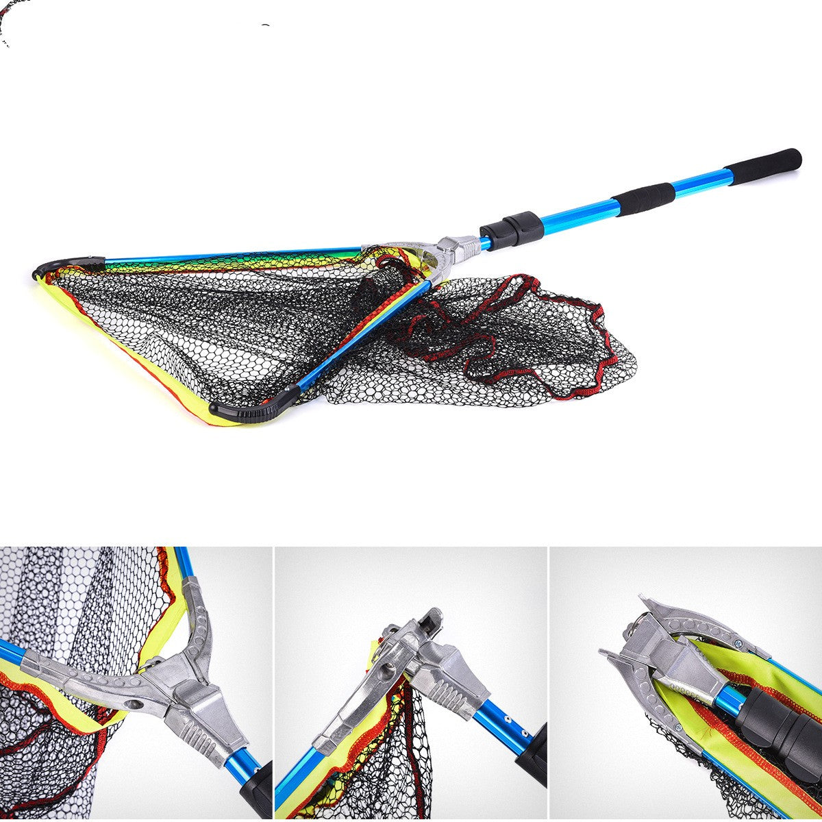 aluminum adjustable fishing net Large Triangle Net Fishing Net