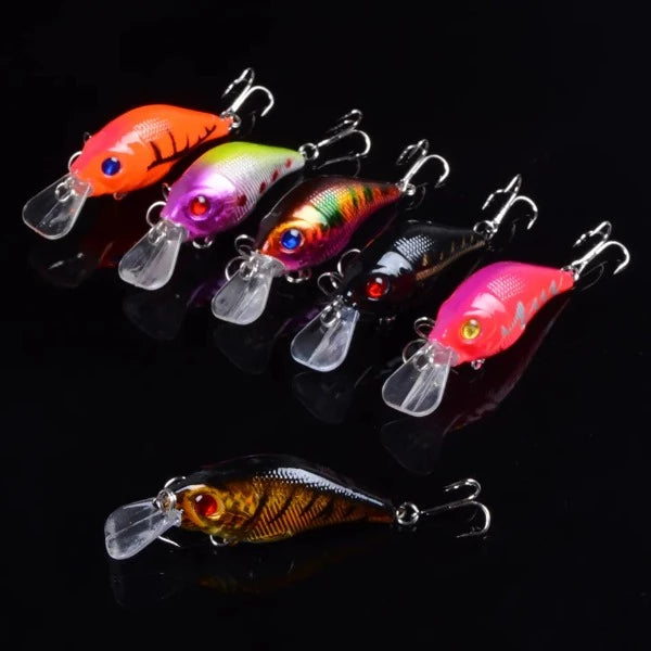 Treble Hooks Sinking Crankbait