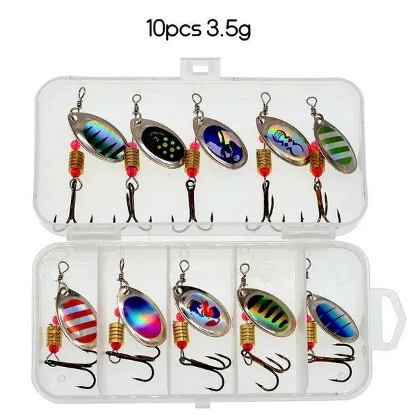 Spinning Fishing Lure Set Spinning Fishing Lure Set