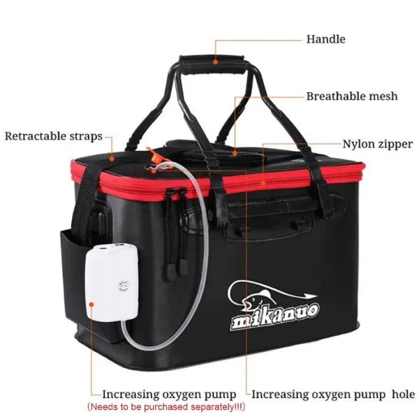 collapsible fish contaner Fishing Bucket this fishing bucket durability Style:50/1500 yds bronzeback Light Fishing Shimano Neoprene Casting Reel