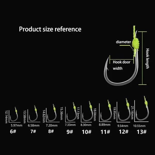expanding fish hook Exploding Fish Hook Set